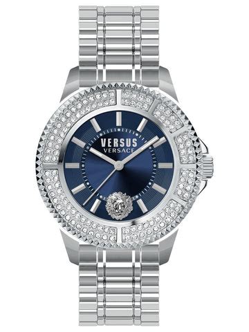 Versus Versace TOKYO CRYSTAL 42mm Silver/Blue Women 